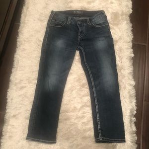 Silver Jeans  Brand Suki Capri